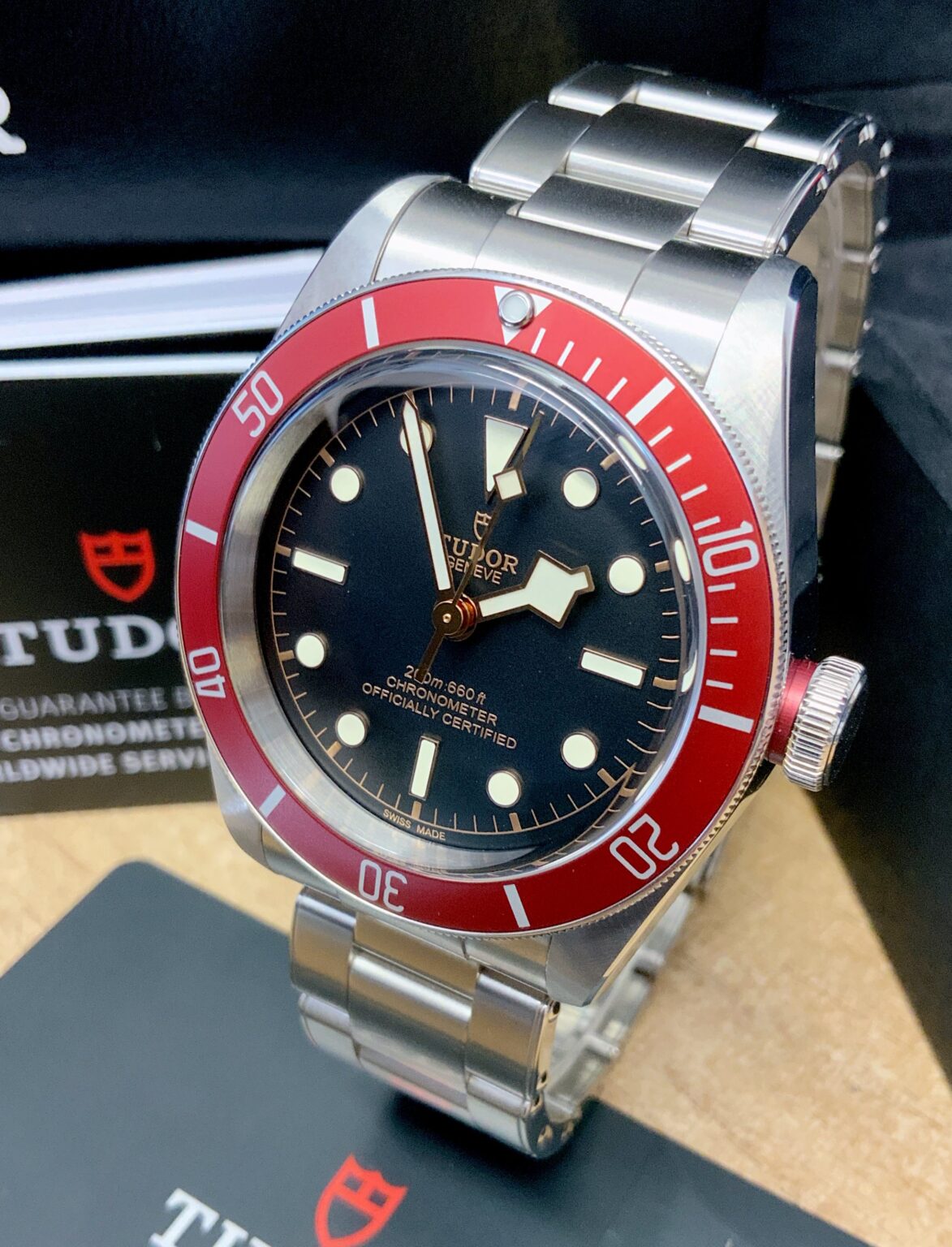 Tudor Black bay Rosso 41 mm