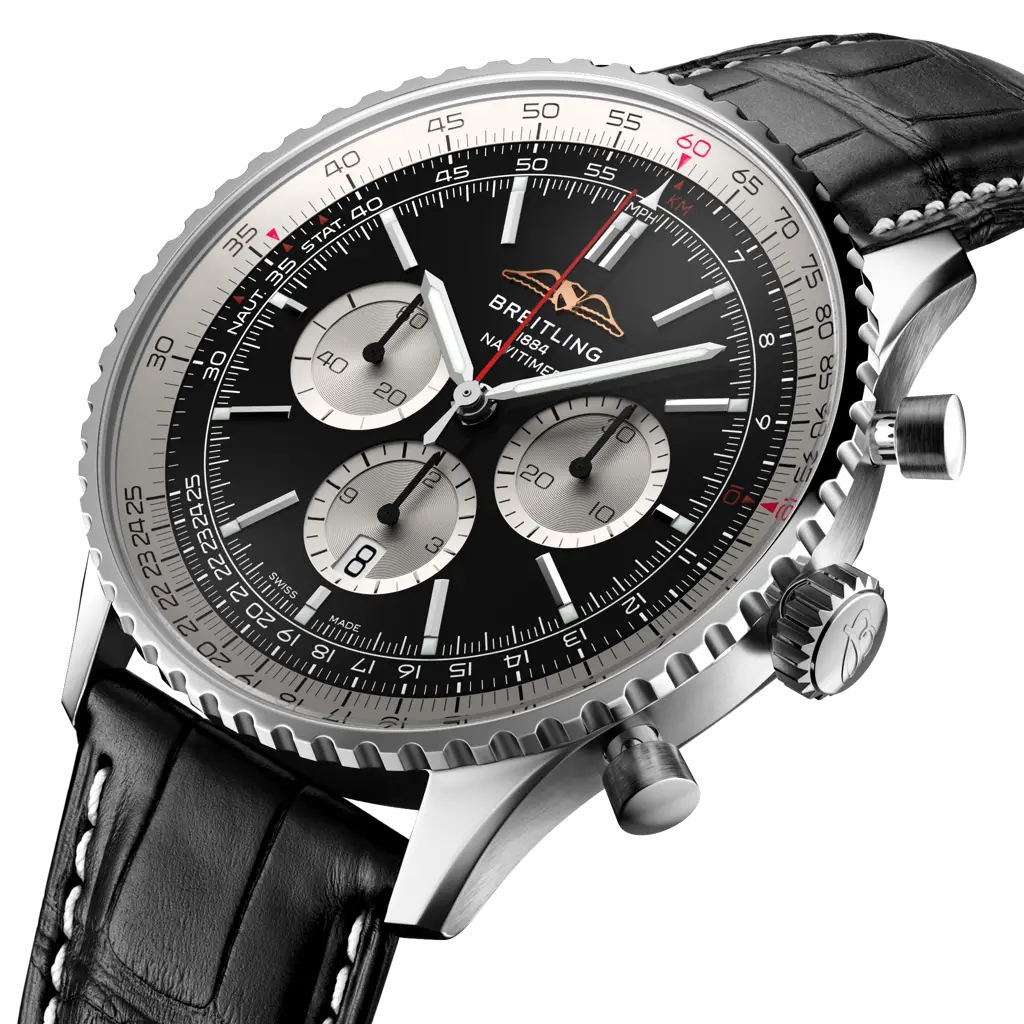 Breitling Navitimer B01 Chronograph 46 Nero/Pelle