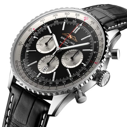 Breitling Navitimer B01 Chronograph 46 Nero/Pelle