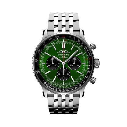 Breitling Navitimer B01 Chronograph 46 Verde/Acciaio
