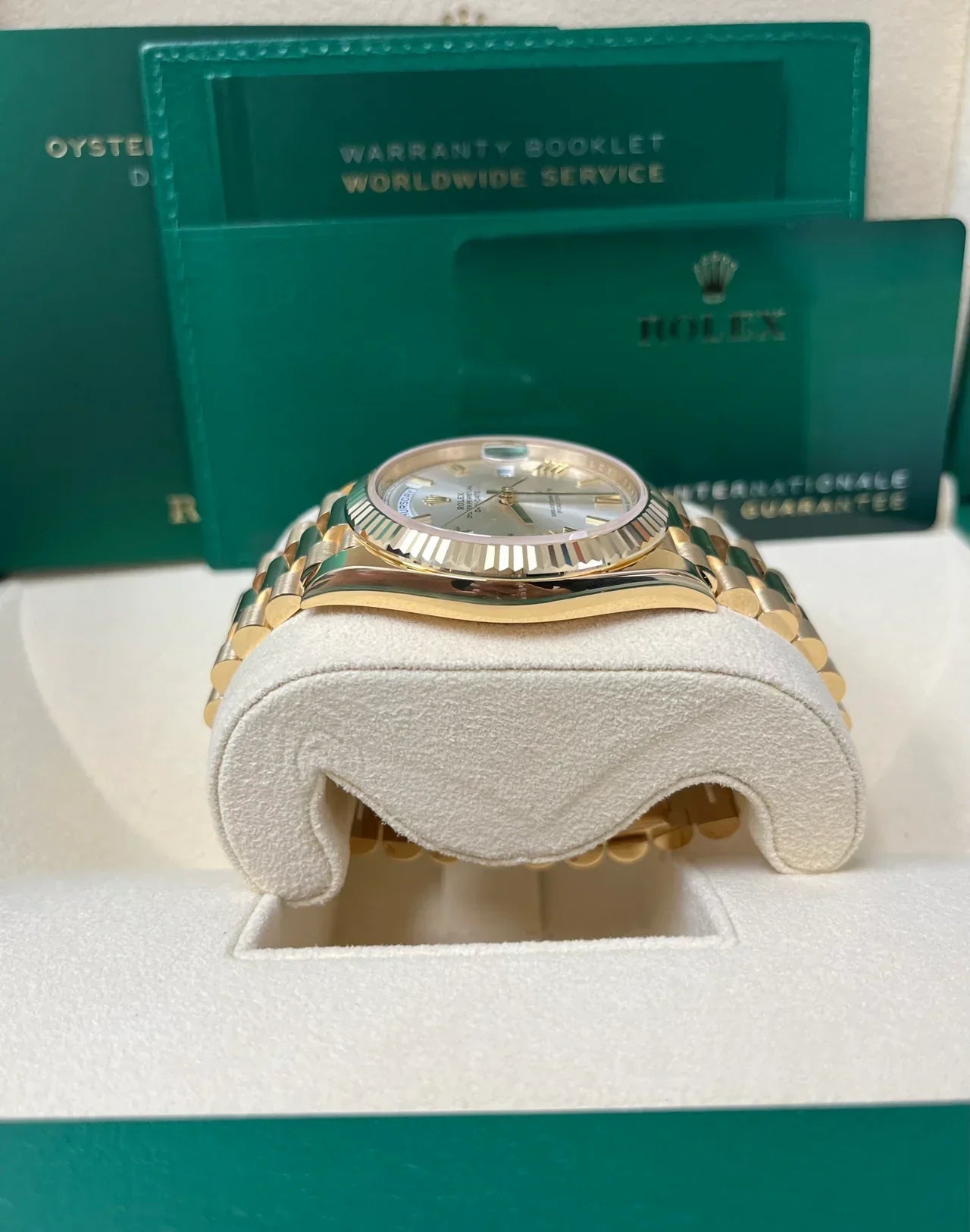 Daydate Madreperla-Oro 228236 40 mm