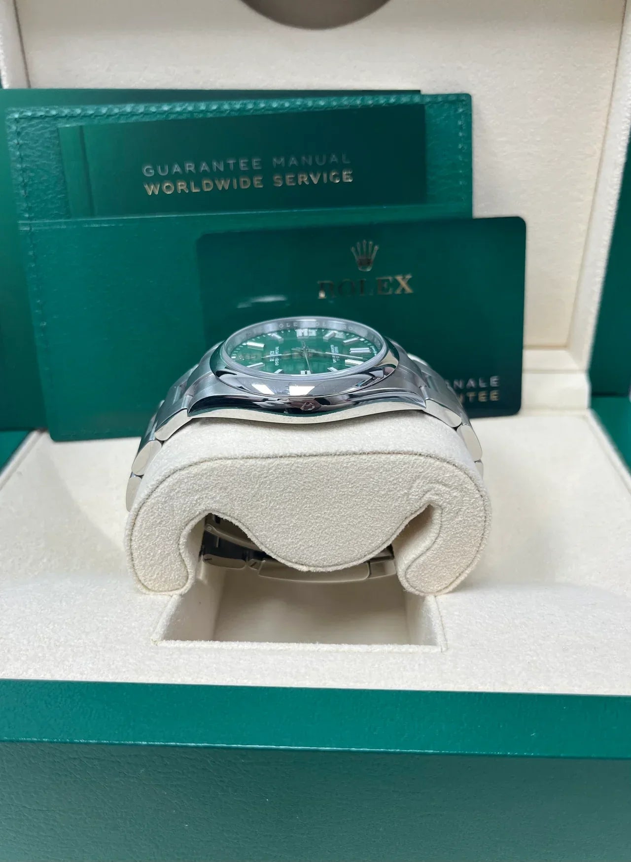 Oyster Perpetual 41 mm Verde