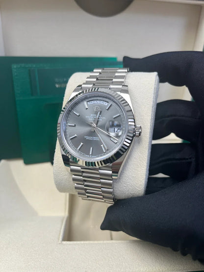 Daydate Rhodium-Grigio 228239 40 mm