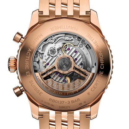 Breitling Navitimer B01 Chronograph 46 Oro Rosa/Argento