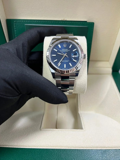 Datejust 41 mm Blu